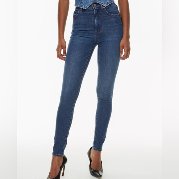 Denim Forum Lola High Rise Skinny Jeans - Picture 2 of 8